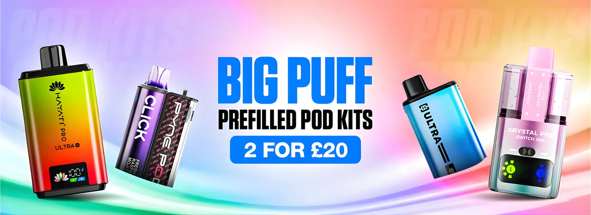 Big Puffs 2 for £20