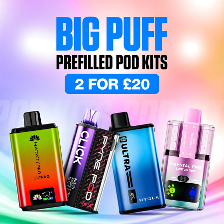 Big Puffs 2 for £20